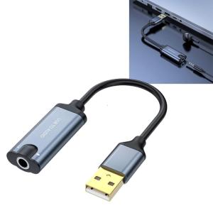 USB External Sound USB Adapter for PC Laptop Desktop Stereo Sound with 3.5mm Headphone Microphone Port