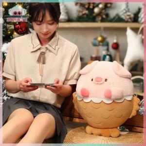 Skinye [Ready Stock] Kawayi Cute Cute Snapper Pig Plush Toy Plushie Stuffed Soft Pink Piggy Accompany Sleeping Pillow Hug Pillow For Girl Birthday