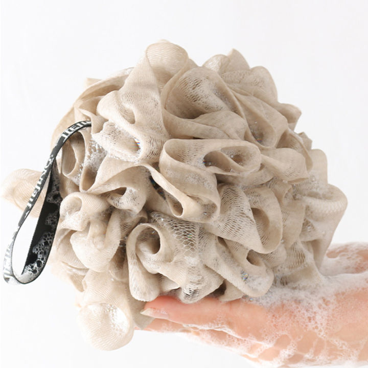 【Shanglife】Bath Shower Sponge Body Mesh Pouf Loofahs Shower Ball Bath Ball Sponge Scrub 50g Body