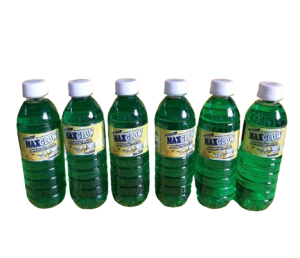 MAXGLOW Intensified Green Dishwashing Liquid with Grease Cutter [Wholesale Price] – 6 Pieces (350 ml)