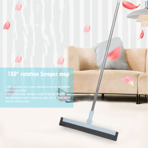 90/96cm 180 Degrees Rotatable Magic Wiper Floor Scraper Mop Broom Cleaning Tools