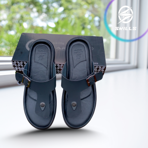 sendal pria skills ambara T Bar casual premium kulit elegant good quality milenial generation