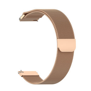 Zenia Watch Strap 20mm Milanese Loop Stainless Steel Metal for Garmin Vivoactive 6 5 3 Vivomove Luxe/Style/HR/Sport/Trend Forerunner 70 170 165 645 Music/245 55 570 42mm Venu SQ Approach J1 S12 S40 S42 S44 S50 D2 Air X10 Haylou RS4 Plus Amazfit Bip GTS 2