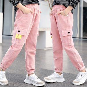 กางเกงขายาว ผ้าลูกฟูก มีไซร์120-160