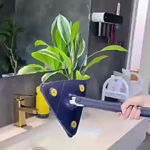 Triangle mop a multifunctional cleaning tool for household ceilings can clean walls tiles and walls in one go