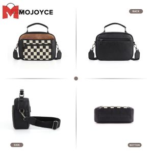 Nữ mojoyce Tote túi lớn rô túi đeo vai bằng da PU cho du lịch và sử dụng thường nhật