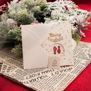 Merry Christmas Greeting Card Festival Holiday Blessing Thanksgiving
