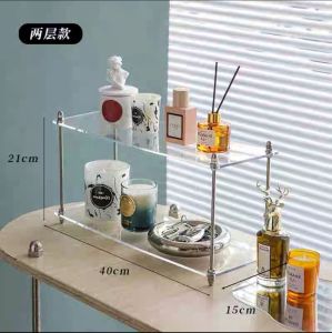 ~SG Stock~ Perfume Organizer Rack Desk Rack Desktop Organizer Rack Perfume Stand Makeup Storage Rack Cosmetics Storage Rack Toiletries Storage Rack Skincare Storage Rack Perfumes Holder Displays Perfume Rack Cup Display Rack Mini Rack