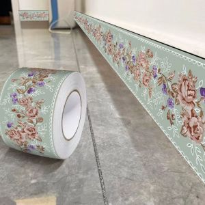 VIVAZ 5/10 Meter Wall Base Thickened Self Adhesive Wall Sticker Fashion Soft Decoration Strips Living Room