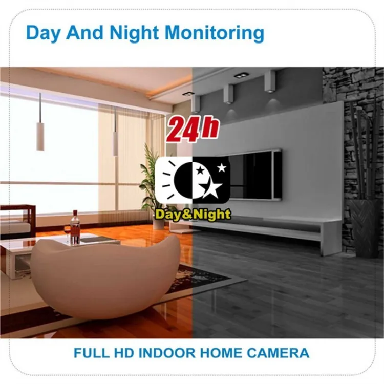 HIKVISION CCTV Camera Connect Cellphone HD 1080P CCTV With Audio And  Speaker IP Security Cameras WiFi Mini Indoor Night Vision Baby Monitor CCTV  Light