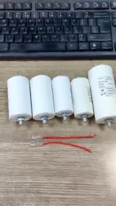 Wire Type Starting Running Capacitor 4~20uf 450V For Submersible Pump And Water Pump Motor