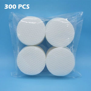 300/600Pcs Pearl Pattern Makeup Remover Pads Soft 6cm Diameter Round Cotton Pad Facial Cleaning Skin Care Tool