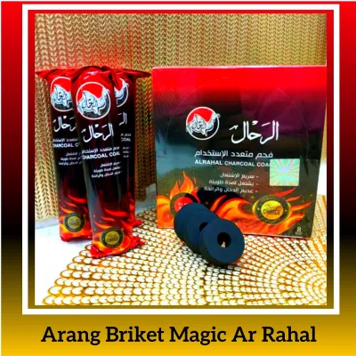 Arang Areng bakar briket buhur super Ar Rahal Lava Noor Rainbow pelangi