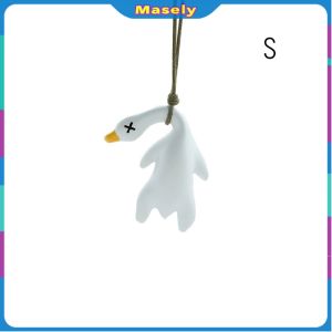 Masely UV Changeable Color Roast Duck Pendant Creative Keychain Bag Decoration Fashion Accessory 1Pc