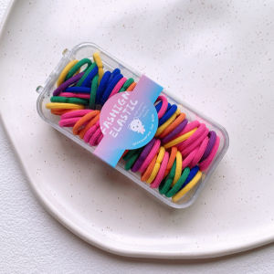 Zaman Now - Ikat Rambut Elastis / Kunciran Rambut Model Polos / Ikat Rambut Anak Warna Warni