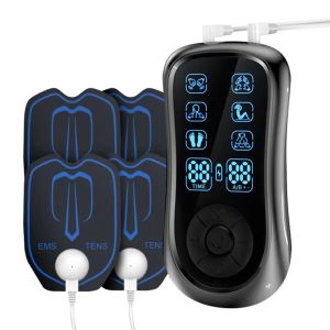 EMS Eletric Professional Muscle Stimulation Physiotherapy Tens Unit Machines Pulse Impulse Mini Full Body Massager 6 Modes