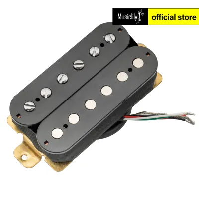 Musiclily Humbucker Double Coil Pickup for Electric Guitar Bridge Neck