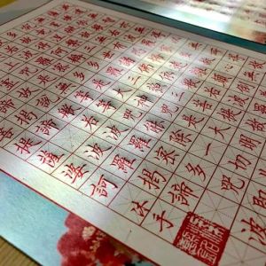 Giấy Cao Cấp Tiêu Dao Thủy Mặc Luyện Viết Tiếng Trung Luyện Viết Thư Pháp 10 Tờ Ngẫu Nhiên