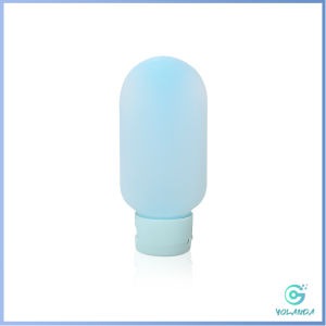 Yolanda【มีสินค้าในสต๊อก】 แบบพกพา ขนาด 60ml หลอดอ่อน ขวดรีฟิลพลาสติก โลชั่นครีมบรรจุภัณฑ์  travel bottle