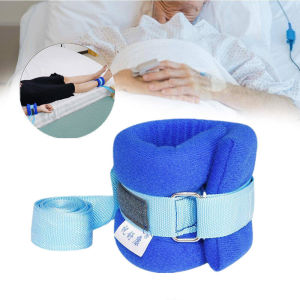 COOถุงมือกันดึง ถุงมือผู้ป่วย ถุงมือกันผู้ป่วยดึงสายยาง กันผู้ป่วยเกา แถมสายผูกราวเตียง.พร้อมส่ง สายรัดข้อมือผู้ป่วย ที่รัดข้อมือ กั