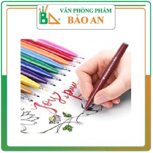 Bút viết thư pháp Calligraphy Pentel SES15C - Văn phòng phẩm Bảo An