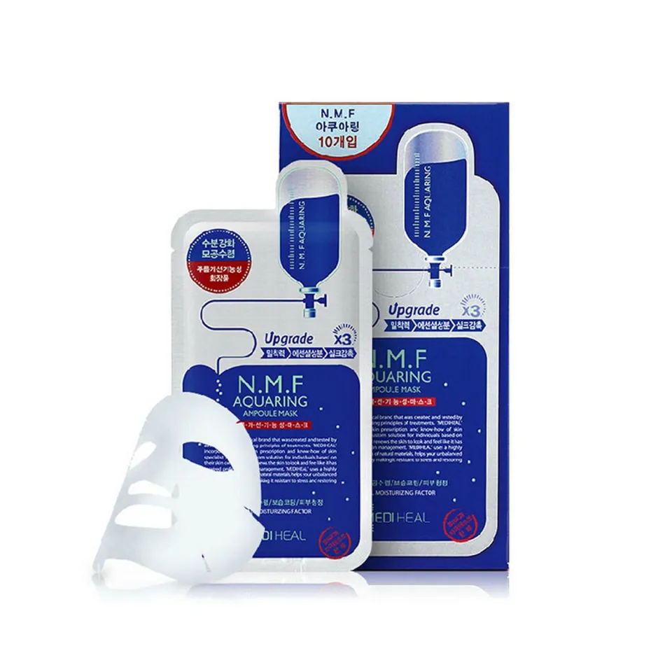 Ready Stock】Mediheal N.M.F. Aquaring Ampoule Mask 1 box(10 sheets