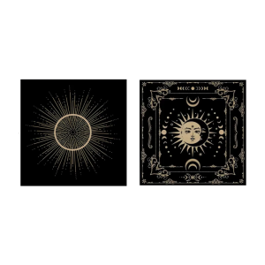 Mystical Tarots Reading Cloth Soft Velvets Table Cover Tarots Reading Cloth Enhancing Your Reading Experience