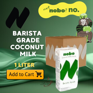 NOBO Barista Grade Coconut Milk 1L – Barista-Approved Pure Coconut Power in Every Pour! Wholesale
