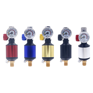 Phun súng áp lực van Bộ điều chỉnh áp suất dầu và nước lọc nhà sơn phun súng Đồng hồ đo áp suất Bộ điều hòa không khí công cụ