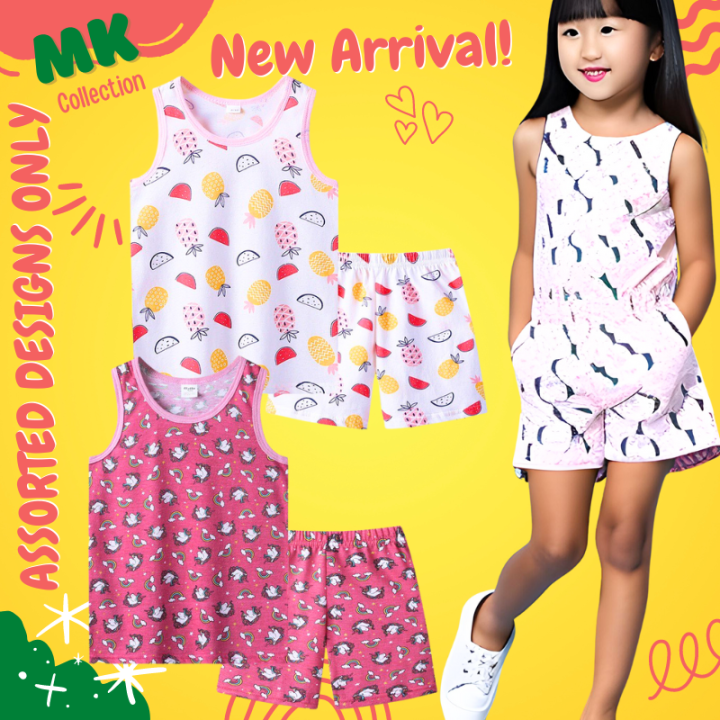 Terno for Kids Girls Clothes on Sale Sando and Shorts Girls Clothing