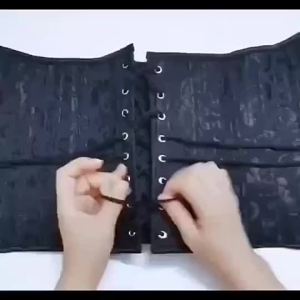26 Steel Boned Waist Trainer Strap Cinchers Belly Slimming Belt Body Shaper Shapewear Floral Corset