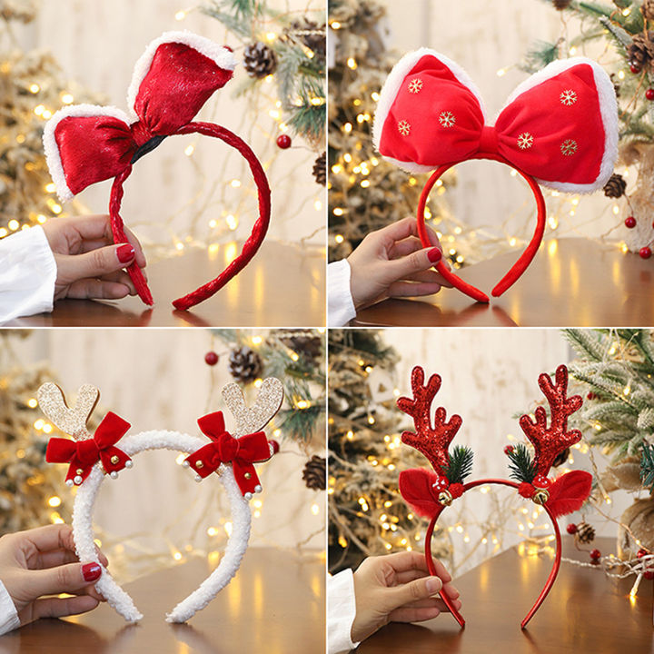 Baby 2024 reindeer headband