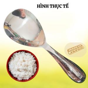 Thìa xới cơm chống dính Japan kháng khuẩn Inox 304 hàng nhập bãi chưa qua sử dụng