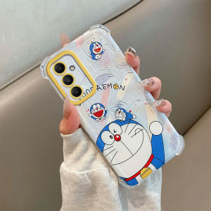 Samsung A05s Case For Samsung A05s【Four corners are shock-proof silicone soft case cartoon cute female boy camera protection phone case cover】