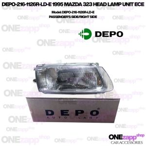 MAZDA 323 HEAD LAMP UNIT ECE DEPO-216-1126R-LD-E 1995