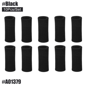 10 cái Bao bảo vệ ngón tay bị bảo vệ ngón tay thể thao Nẹp ngón tay cái Nẹp hỗ trợ đàn hồi ngón tay cái tay áo để giảm đau