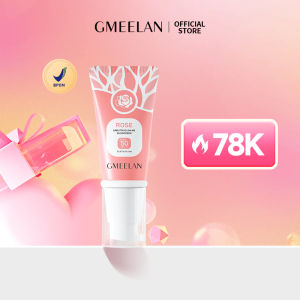 GMEELAN Rose Arbutin Sunscreen 30g SPF50 PA++++ UV Sun Protection Brightening Sunblock [NASA NATURAL NUSANTARA]