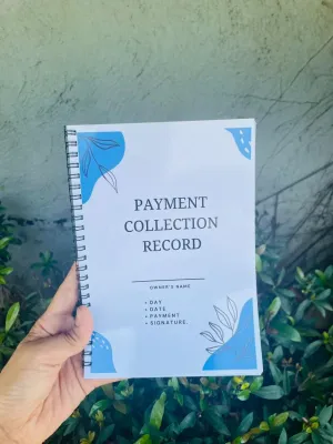 LOAN/UTANG PAYMENT COLLECTION RECORD 60 Days record back to back print 50/100 Pages payment daily loan utang
