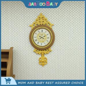 JiaShuo Baby Toy 1pcs giả vờ chơi đồ nội thất đồ chơi 1:12 Dollhouse thu nhỏ Retro Châu Âu Đồng Hồ Treo Tường chơi Nhà búp bê phụ kiện trang trí nội thất