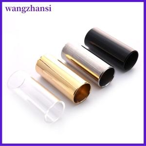 wangzhansi 60Mm Guitar Thanh Trượt Thép Không Gỉ Kim Loại Ngón Tay Slide Cho Ukulele