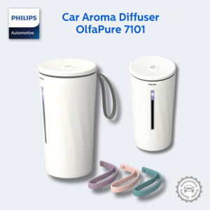 Philips Smart Car Aroma Diffuser Olfapure7101 | Intelligent Multi-Scent Car Perfume for a Superior Scent Experience
