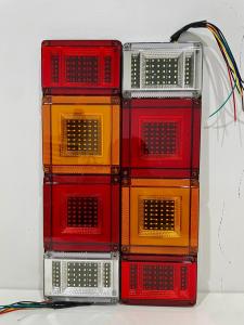 Stop Lamp 24 Volt Truk Model PMK Panjang 46cm / Lampu Rem LED Truck Variasi 12V-24V Model PMK Universal 46 cm