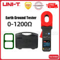 UNI-T UT278A+ Ground Loop Resistance Tester Digital Display Clamp Earth Ground Testers,Jaw Leakage Current Detector UT276A+. 