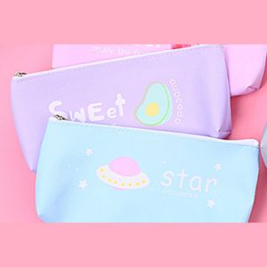 MD-A51 Tempat Pensil Buah Sweet Simple Perlengkapan Sekolah Lucu / Tempat Penyimpanan Pulpen Alat