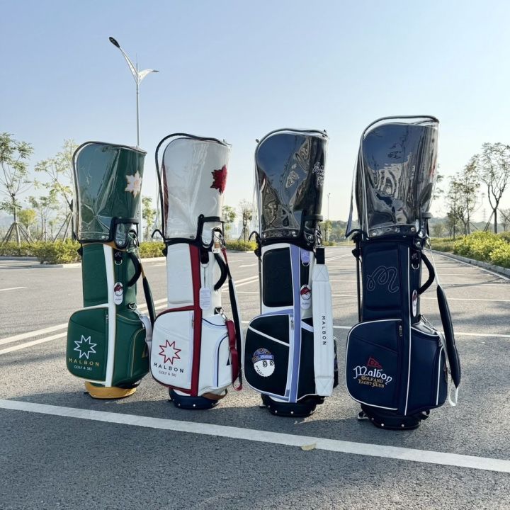 Malbon New Fisherman Co-branded Golf Bag Golf Bracket Bag Waterproof ...