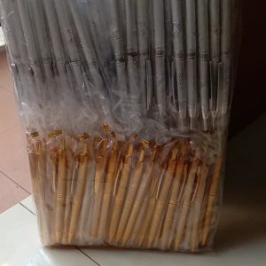 SOUVENIR PULPEN SILVER EMAS SOUVENIR ISI 100 PCS PERNIKAHAN SOUVENIR ULANG TAHUN
