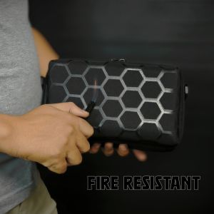 Armisth - Tas Handbag Pria Zagra Anti Bara Api Anti Air / Clutch Bag Premium / Sling Bag Waterproof Exclusive