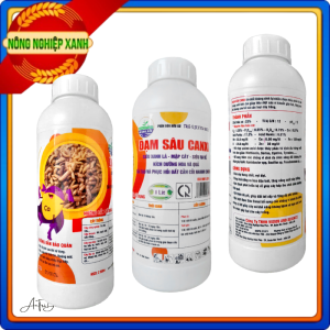 1 Lít Phân bón lá ĐẠM SÂU CANXI - Dinh dưỡng cho cây mập thân xanh lá bổ sung humic vi lượng