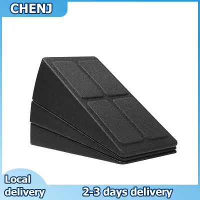 CHENJ 3pcs Squat Wedge khối có thể điều chỉnh không trượt Squat đoạn đường nối Deadlift nêm bê cáng nghiêng Hội Đồng Quản trị sức mạnh cho ngồi xổm Deadlift