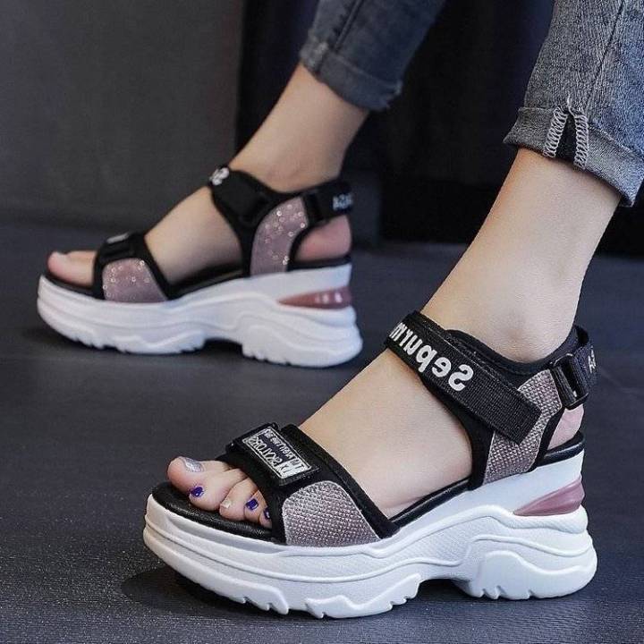 Heels For Women Sandals For Women High Heels Shoes Women Leather Shoes  Slippers For Women Heels Sandals For Women On Sale Flip Flops INS New |  Lazada PH